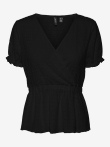 Vero Moda VMULRIKKE Top -Black - 10271534
