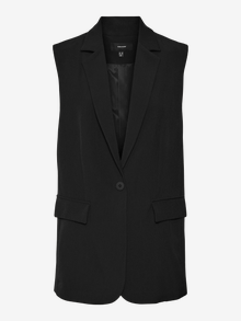 Vero Moda VMTROIAN Tailored Waistcoat -Black - 10271574