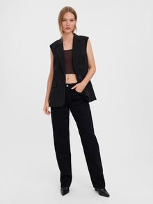 Vero Moda VMTROIAN Tailored Waistcoat -Black - 10271574