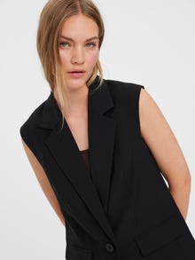 Vero Moda VMTROIAN Tailored Waistcoat -Black - 10271574