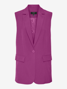 Vero Moda VMTROIAN Tailored Waistcoat -Wild Aster - 10271574