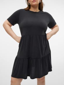 Vero Moda VMFILLI Kort kjole -Black - 10271590