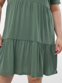 Vero Moda VMFILLI Kort klänning -Laurel Wreath - 10271590