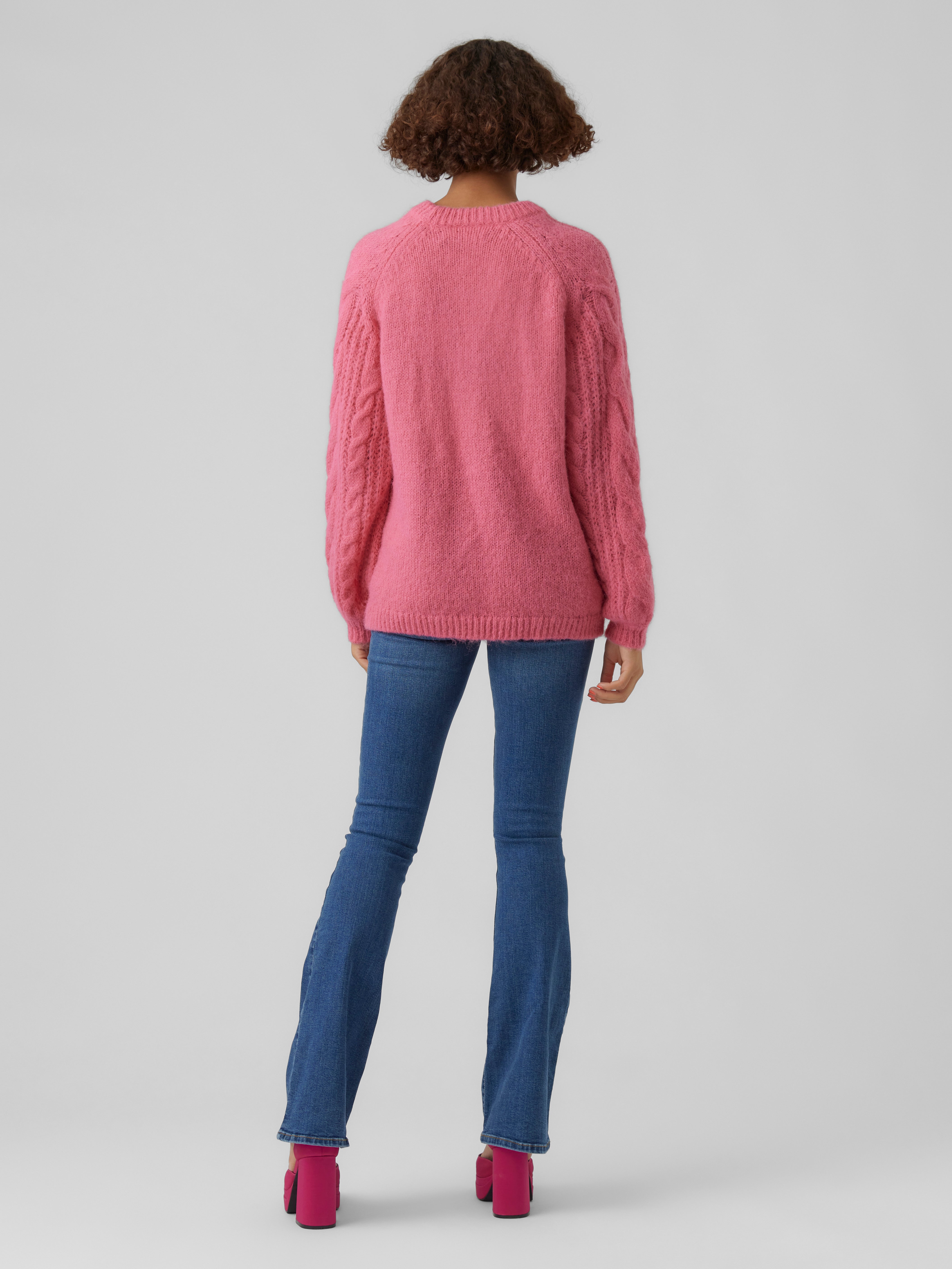 O-Neck Balloon sleeves Pullover 