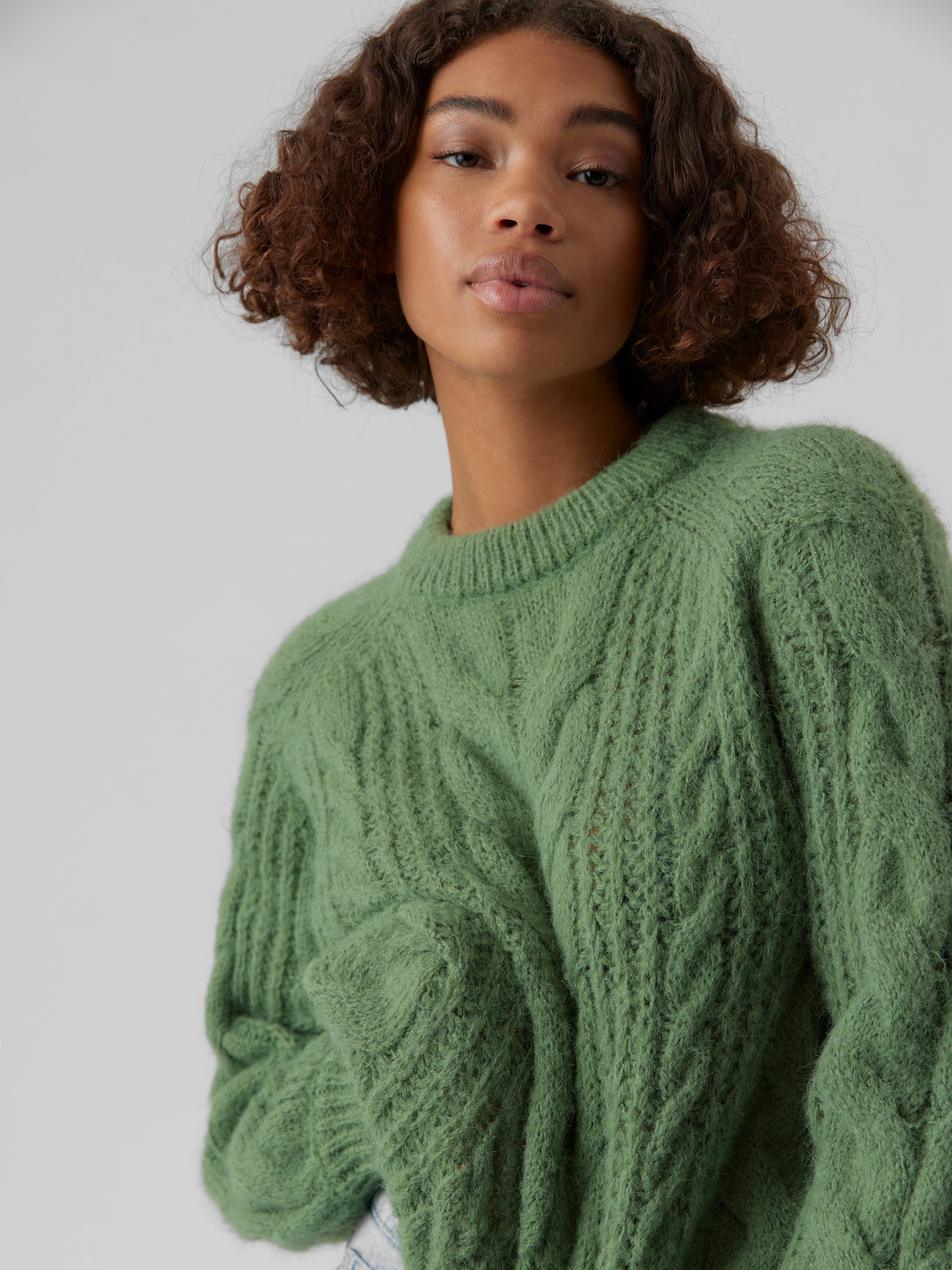 vero moda cable knit jumper