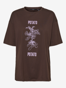Vero Moda VMDAICODY T-shirt -Coffee Bean - 10271761