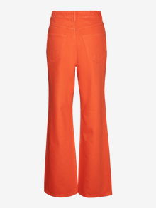 Vero Moda VMKITHY Høj talje Loose fit Jeans -Cherry Tomato - 10271799