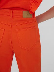Vero Moda VMKITHY Høj talje Loose fit Jeans -Cherry Tomato - 10271799