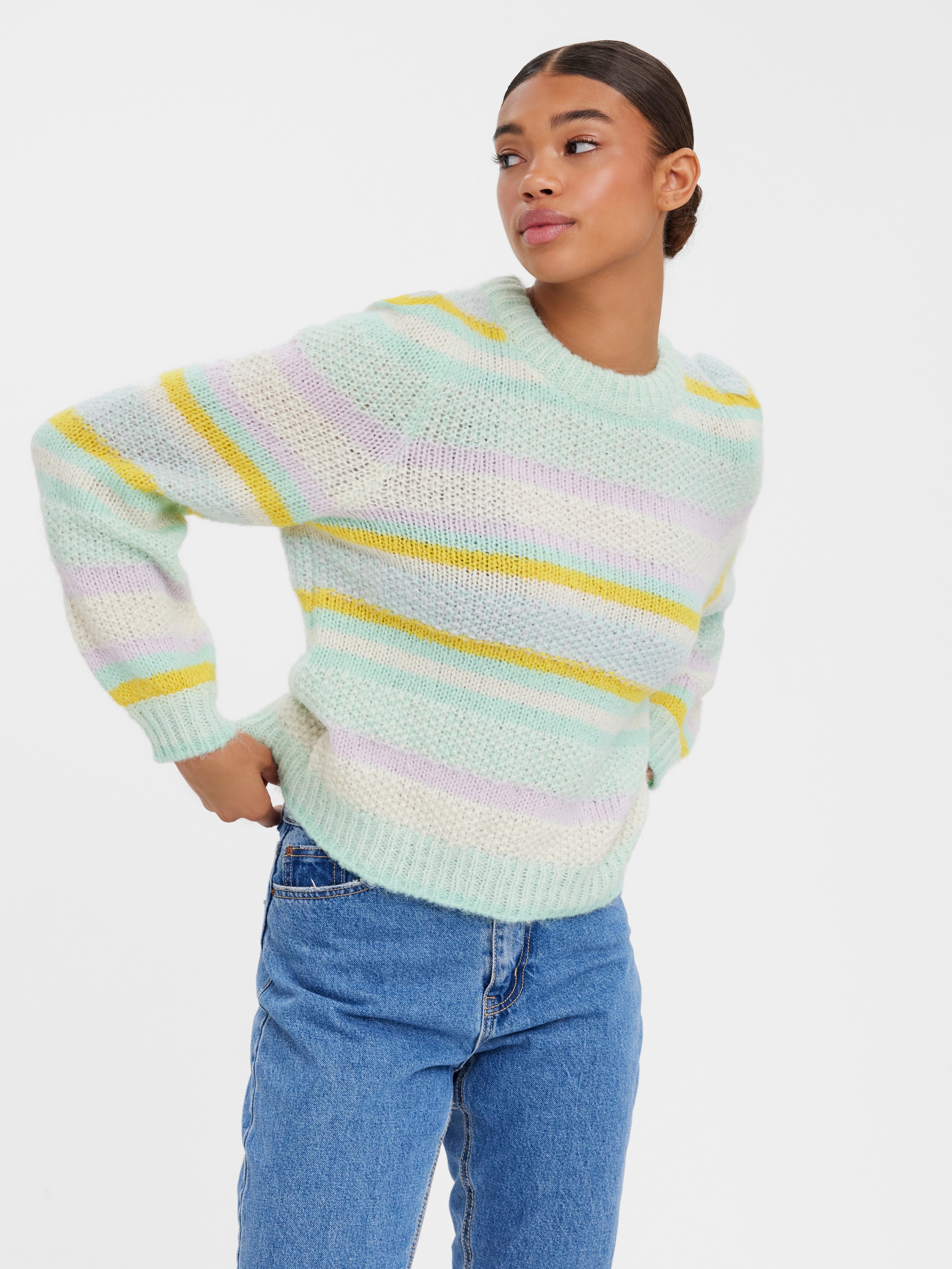 Vero Moda Roll Neck Pullover - Women - Grey - XL