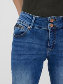 Vero Moda VMLATIFA Krój skinny Jeans -Medium Blue Denim - 10271899