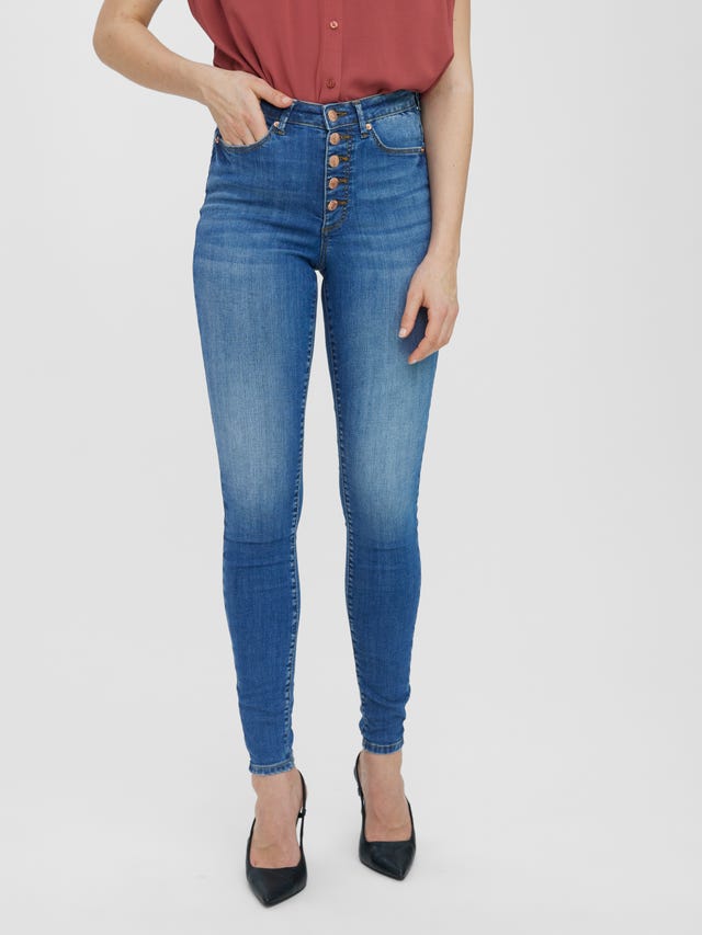 Vero Moda VMSOPHIA Taille haute Skinny Fit Jeans - 10271901