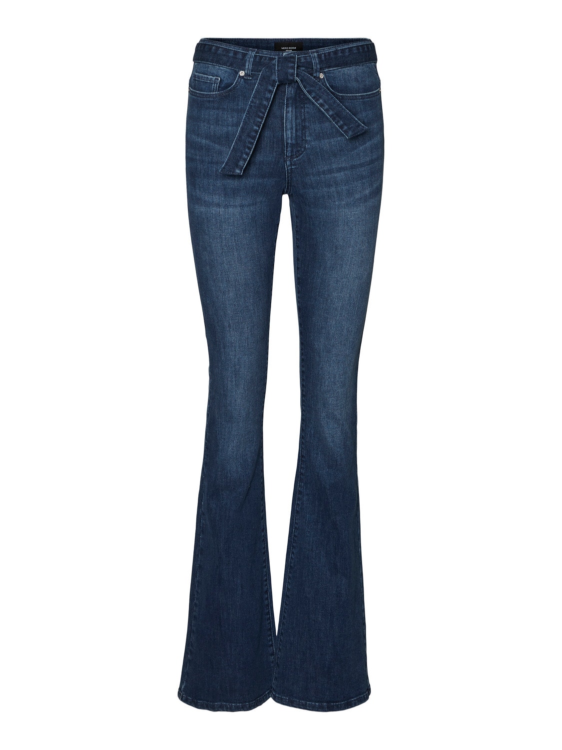 Vero Moda VMSIGA Utsvängd passform Jeans -Medium Blue Denim - 10271995