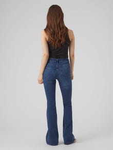 Vero Moda VMSIGA Krój flared Jeans -Medium Blue Denim - 10271995