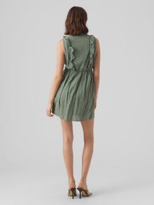 Vero Moda VMSALLY Kort klänning -Laurel Wreath - 10272001