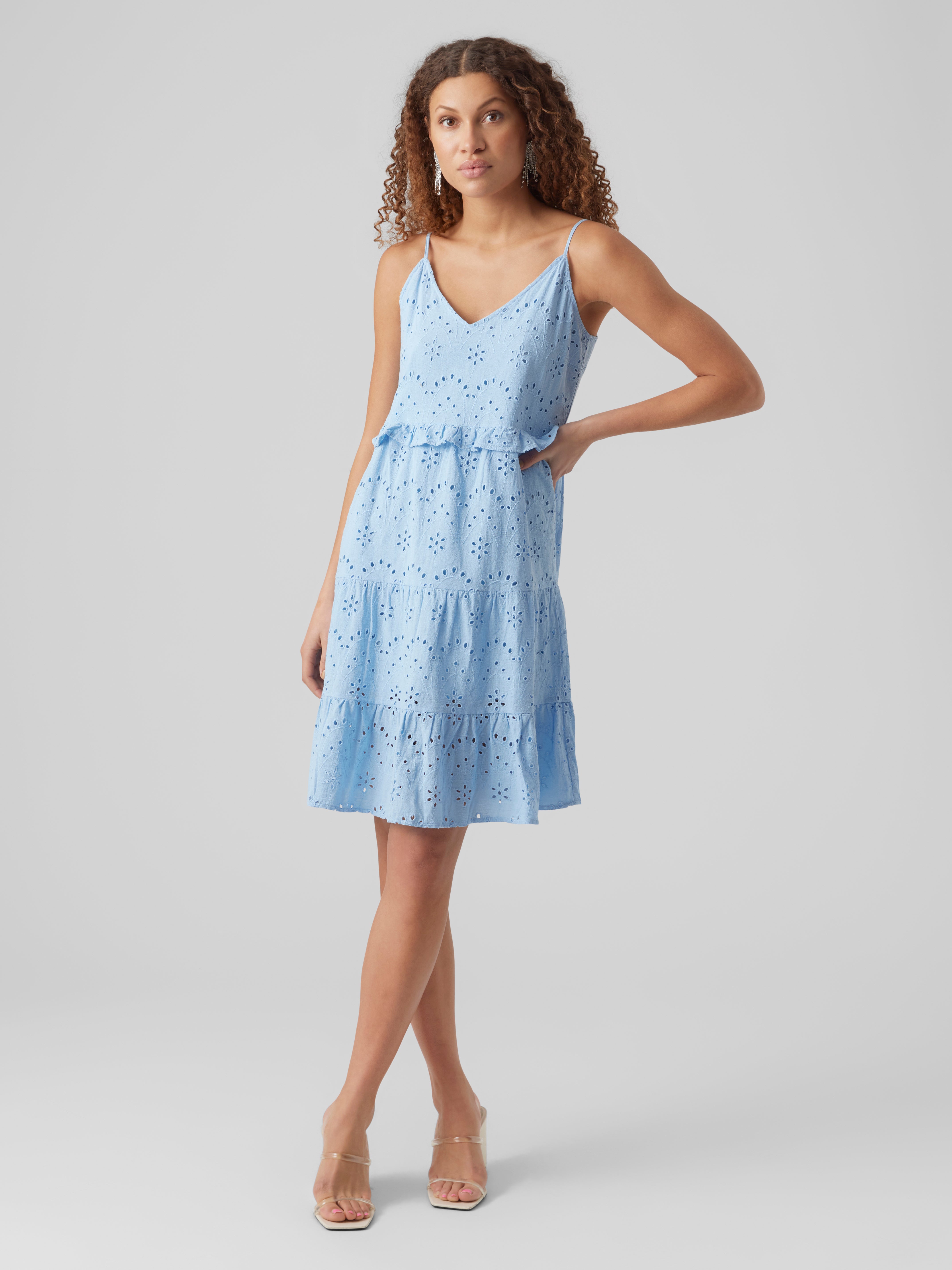 Vero moda outlet blue dress