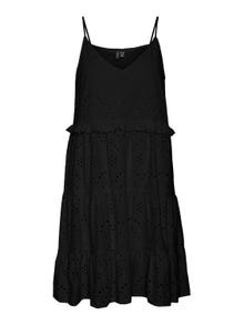 Vero Moda VMELINA Kort kjole -Black - 10272006