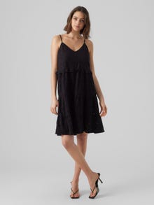 Vero Moda VMELINA Short dress -Black - 10272006