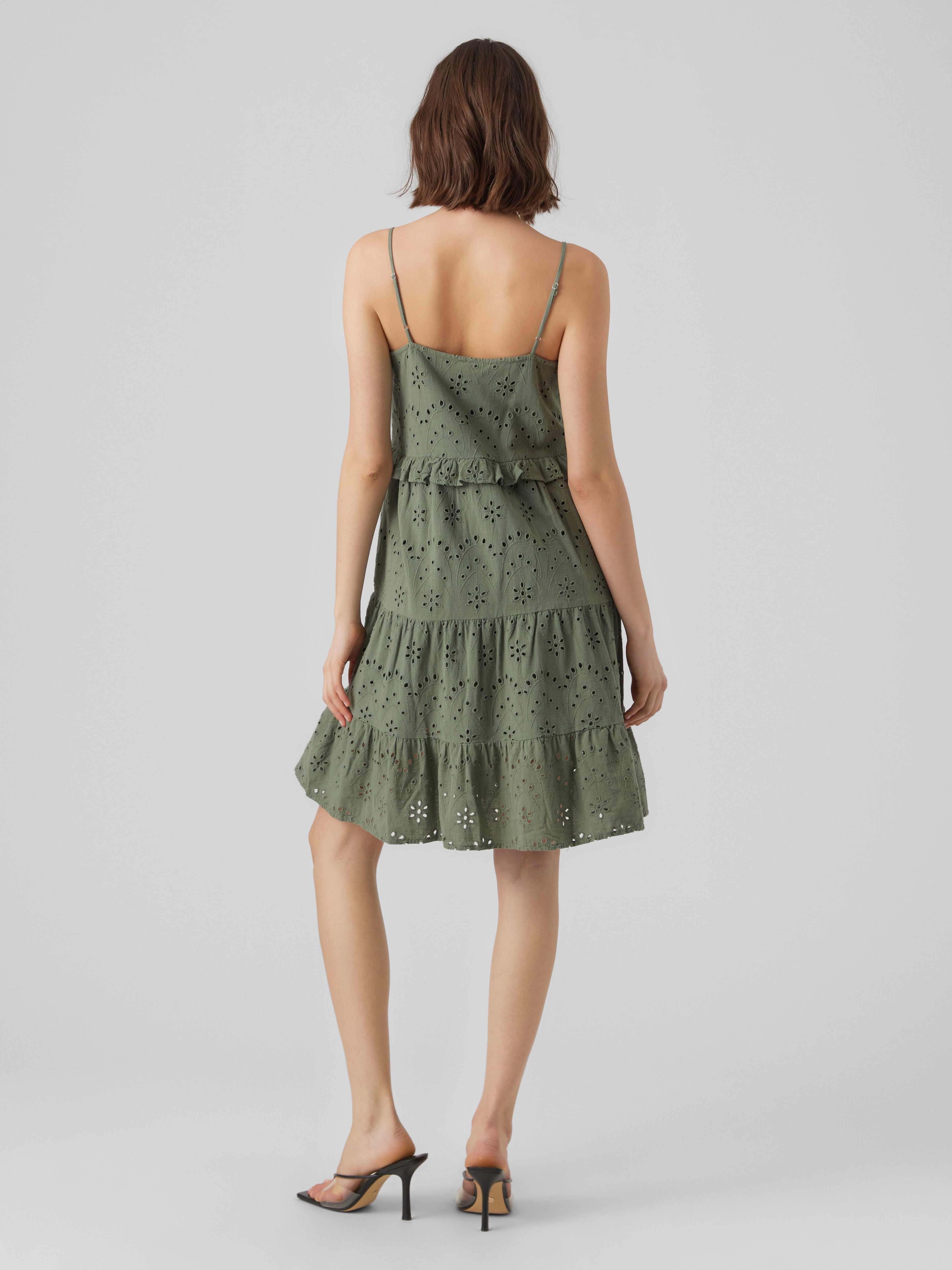 Robe verte vero online moda