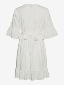 Vero Moda VMBELLA Kurzes Kleid -Snow White - 10272035