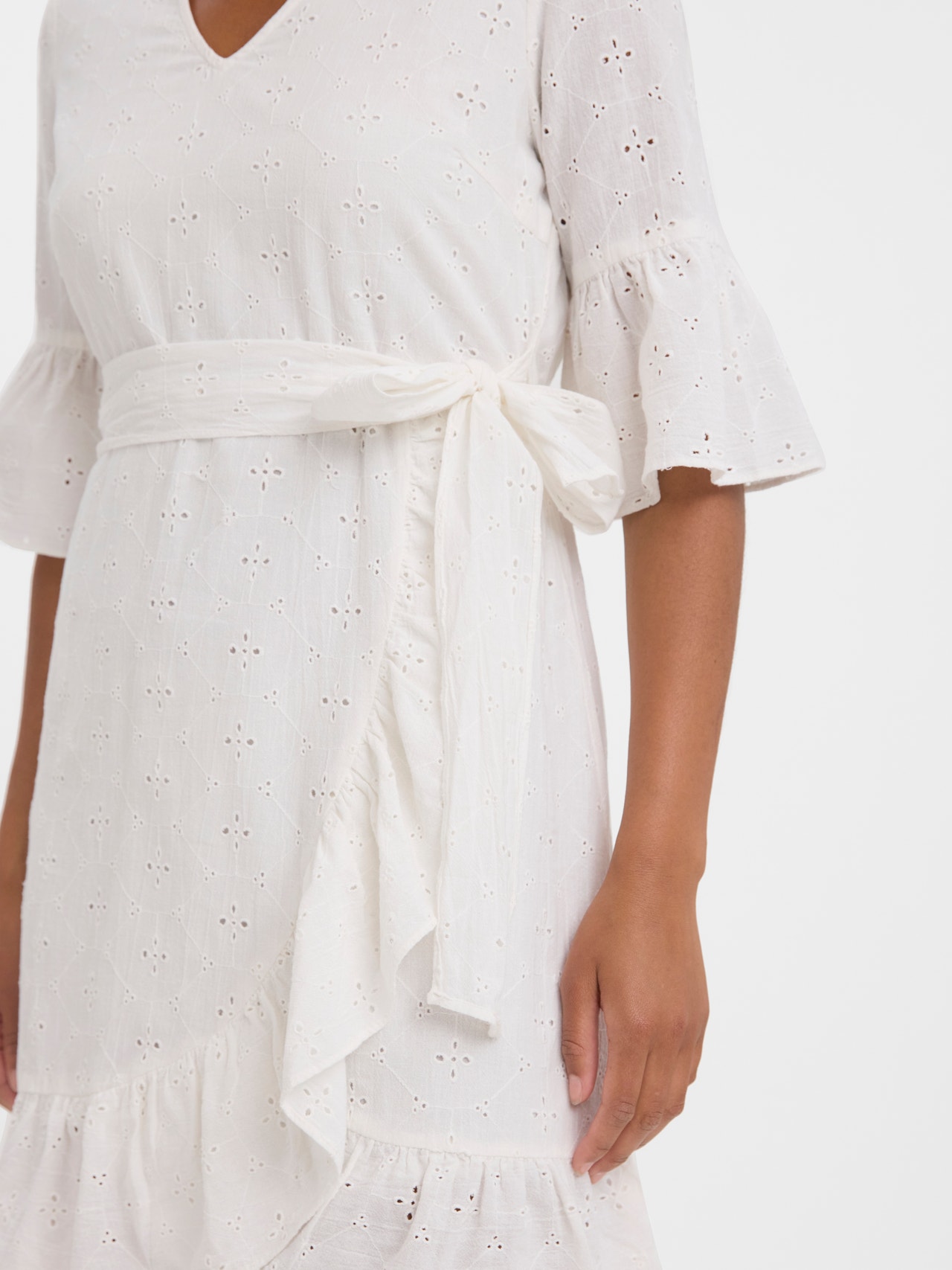 Vero Moda VMBELLA Kurzes Kleid -Snow White - 10272035