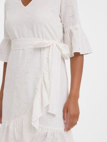 Vero Moda VMBELLA Kurzes Kleid -Snow White - 10272035