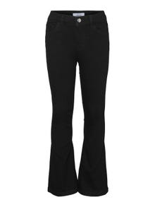 Vero Moda VMRUBY High rise Flared fit Jeans -Black Denim - 10272197