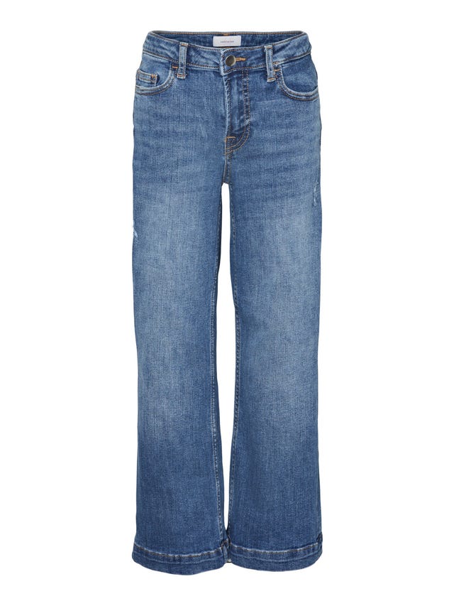 Vero Moda VMDAISY Mid Rise Weit geschnitten Jeans - 10272203