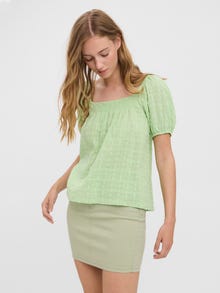 Vero Moda VMLOUISA Top -Nile Green - 10272206
