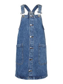 Vero Moda VMMILLIE Kort klänning -Medium Blue Denim - 10272232