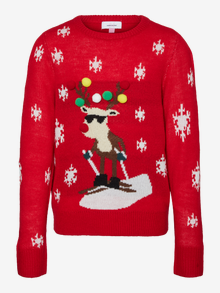 Vero Moda VMRUDOLF Pullover -Chinese Red - 10272260