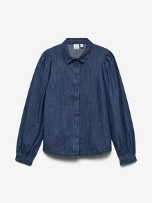 Vero Moda VMNILY Overhemd -Dark Blue Denim - 10272328