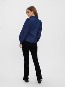 Vero Moda VMNILY Chemises -Dark Blue Denim - 10272328