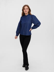 Vero Moda VMNILY Koszula -Dark Blue Denim - 10272328