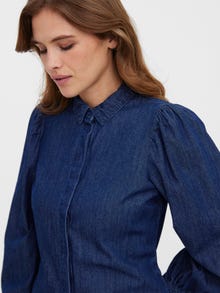 Vero Moda VMNILY Chemises -Dark Blue Denim - 10272328