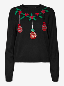 Vero Moda VMCHRISTMAS Trøje -Black - 10272432