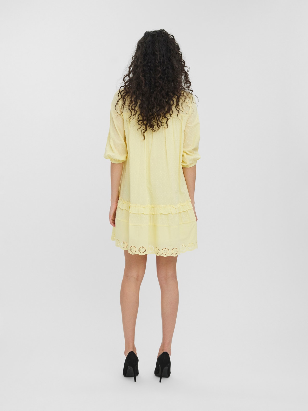 Vero Moda VMBELLA Short dress -Lemon Meringue - 10272480