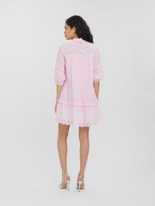 Vero Moda VMBELLA Kurzes Kleid -Roseate Spoonbill - 10272480
