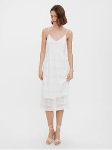 Vero Moda VMHONEY Dlouhé šaty -Snow White - 10272503