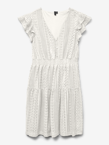 Vero Moda VMHONEY Vestito corto -Snow White - 10272505