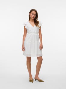 Vero Moda VMHONEY Kurzes Kleid -Snow White - 10272505