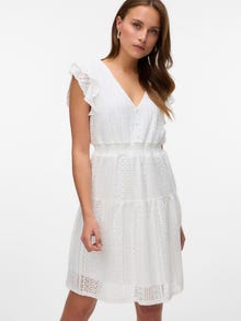 Vero Moda VMHONEY Kurzes Kleid -Snow White - 10272505