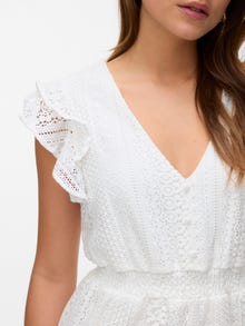 Vero Moda VMHONEY Robe courte -Snow White - 10272505
