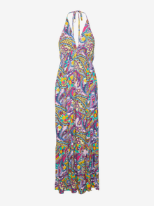 Vero Moda VMNELA Langes Kleid -Prism Pink - 10272658