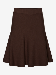 Vero Moda VMNANCY Normal talje Kort nederdel -Coffee Bean - 10272707