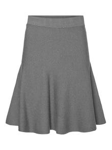 Vero Moda VMNANCY Short skirt -Medium Grey Melange - 10272707