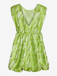 Vero Moda VMVARIOUS Short dress -Bright Chartreuse - 10272769