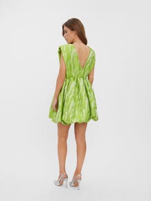 Vero Moda VMVARIOUS Short dress -Bright Chartreuse - 10272769