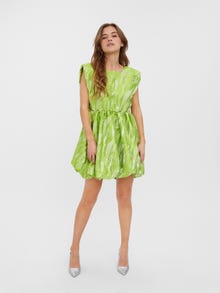Vero Moda VMVARIOUS Short dress -Bright Chartreuse - 10272769
