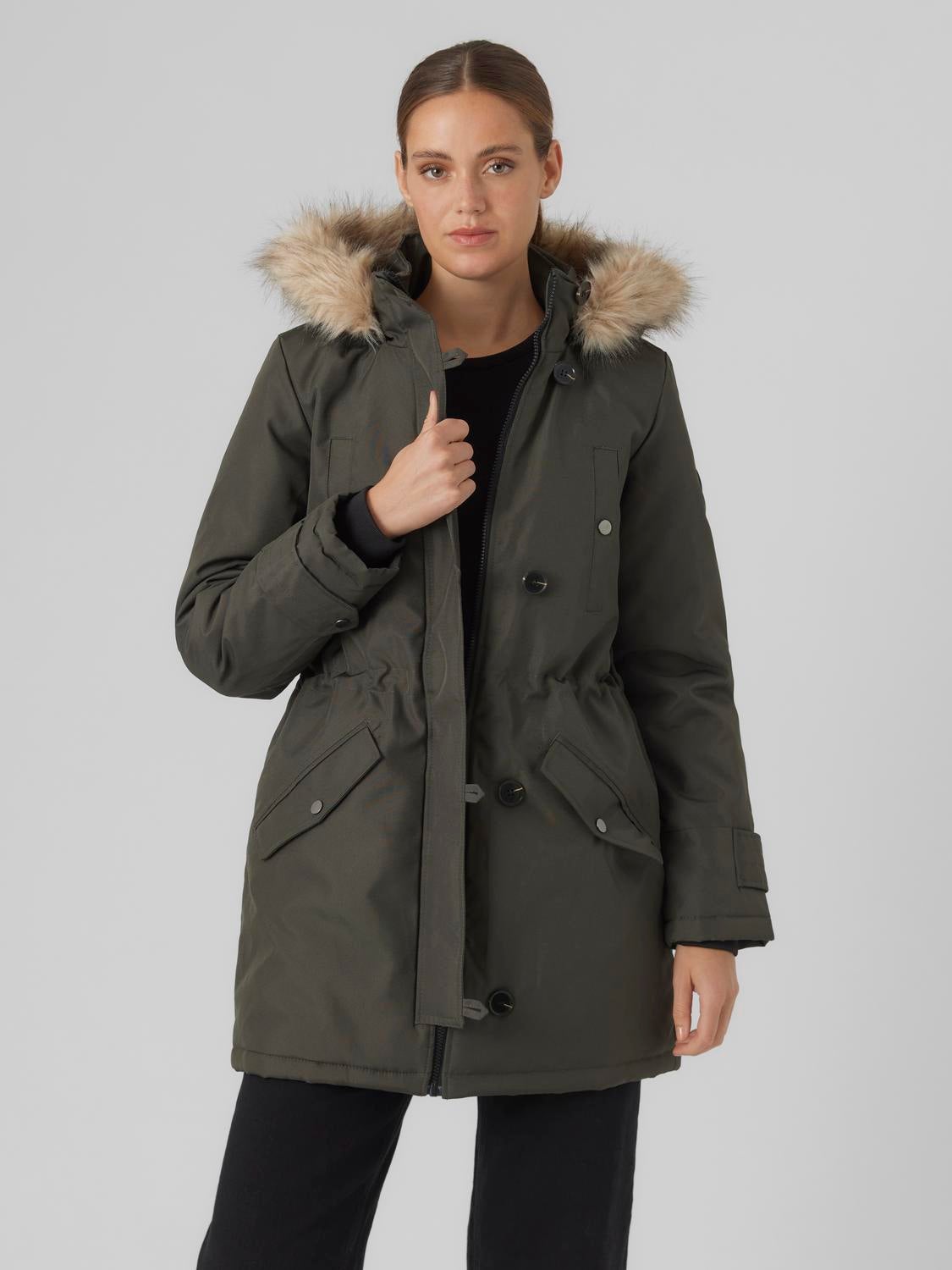 Vero Moda Parka blue casual look Fashion Jackets Parkas 