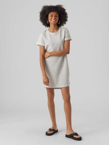 Vero Moda VMSASHAMILLA Robe longue -Light Grey Melange - 10272936
